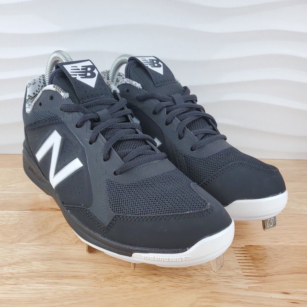 New Balance Tupelo V1 Black White Baseball Cleats Shoes Mens Size 7 - TUPELOK1 - Picture 3 of 12